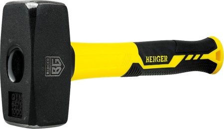Кувалда Berger Кованая 1.5кг BG1517 (фиберглассовая рукоятка)